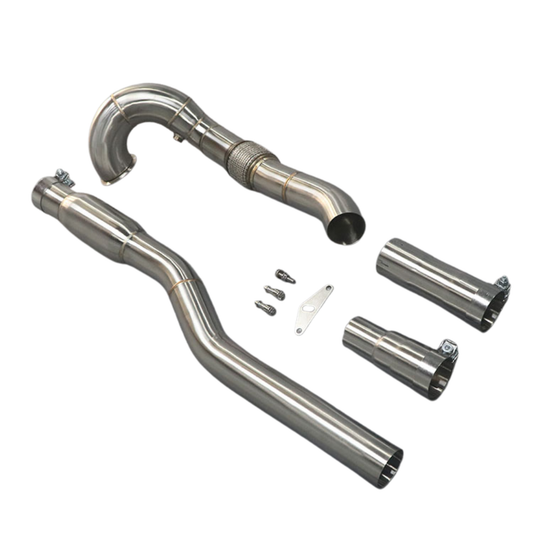 Golf R MK7 - Audi S3 8V - Audi A3 8V Quattro / Catless Downpipe